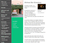 Tablet Screenshot of heimatbar.de